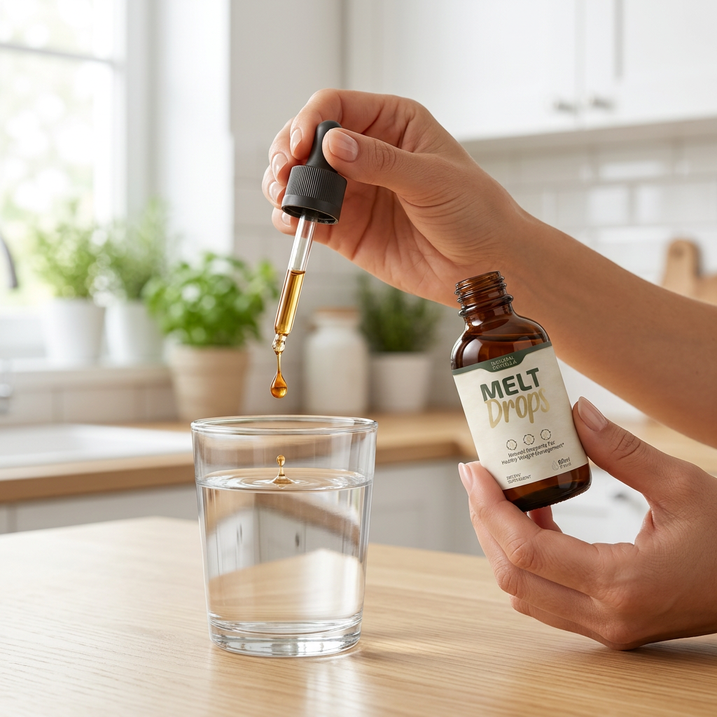 Melt Drops daily dose — sublingual routine vs capsule routine
